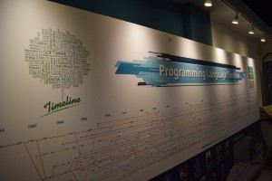 The National Museum of Computing (Programming Language Timeline) Photo credit © L Rowe 2016